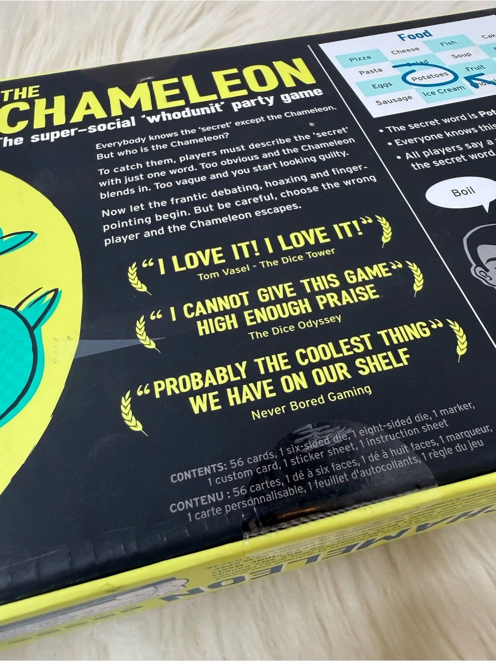 *NEW* The Chameleon Board Game: Social Skills Party Game for 3-8 Players